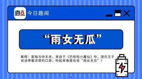 今日无瓜啥意思